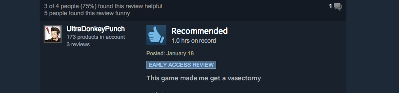 Illustration for article titled Who's Your Daddy, As Told By Steam Reviews